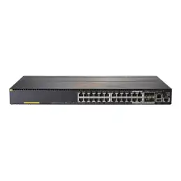 HPE Aruba 2930M 24G POE+ 1-Slot - Commutateur - C3 - Géré - 20 x 10 - 100 - 1000 (PoE+) + 4 x SFP Gigabit co... (JL320A)_2